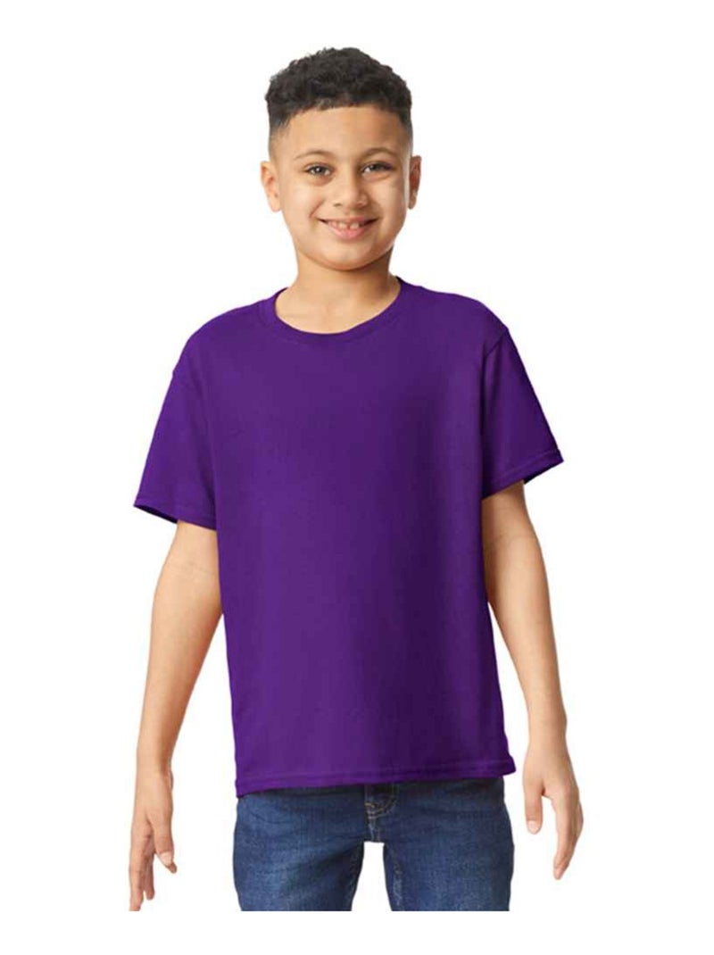 Gildan - T-shirt Violet - Kiabi