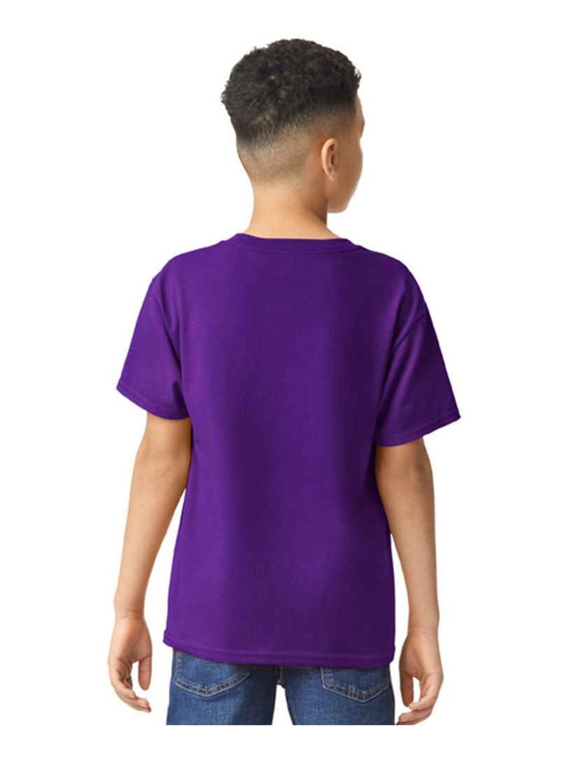 Gildan - T-shirt Violet - Kiabi