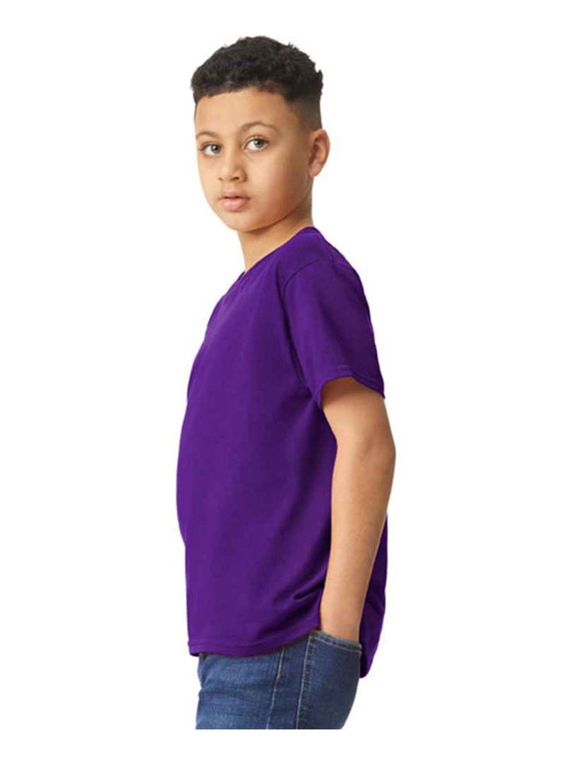 Gildan - T-shirt Violet - Kiabi