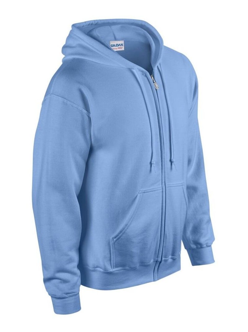 Gildan - Veste à capuche Bleu clair - Kiabi