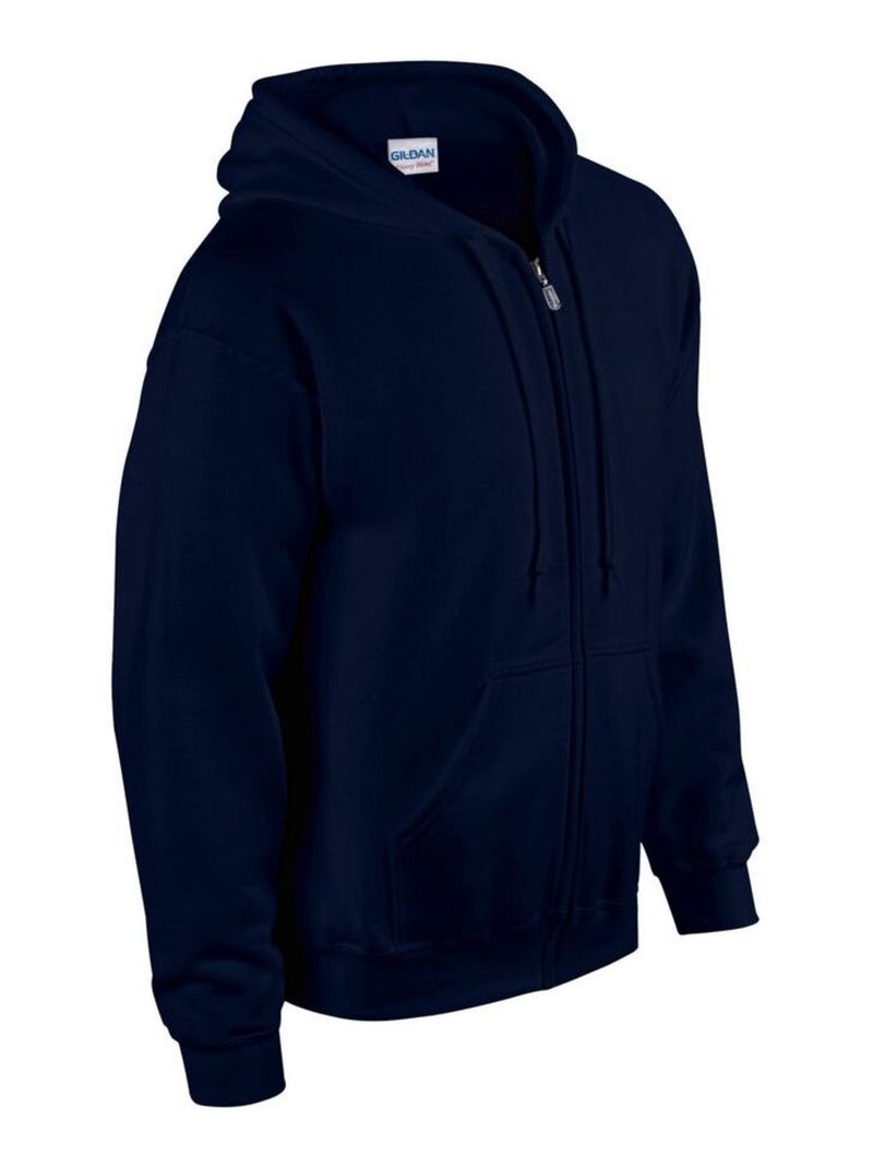 Gildan - Veste à capuche Bleu marine - Kiabi