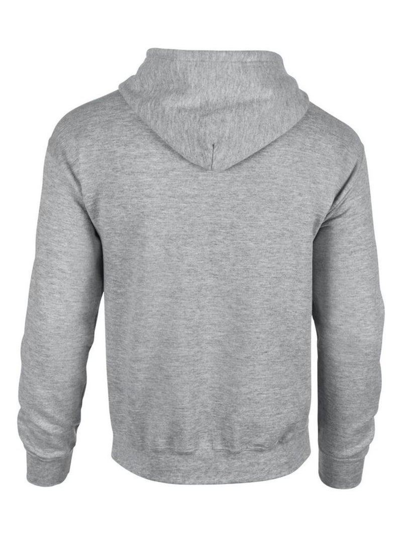 Gildan - Veste à capuche Gris - Kiabi