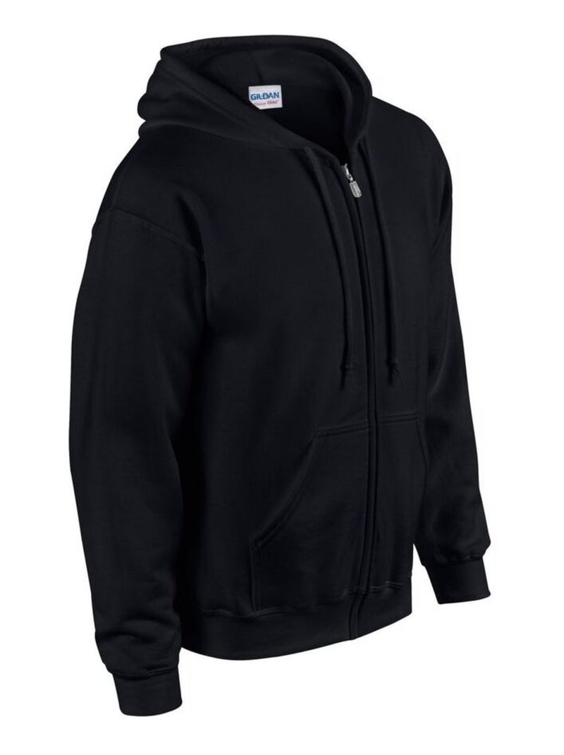 Gildan - Veste à capuche Noir - Kiabi