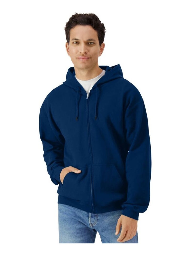 Gildan - Veste à capuche SOFTSTYLE Bleu marine - Kiabi