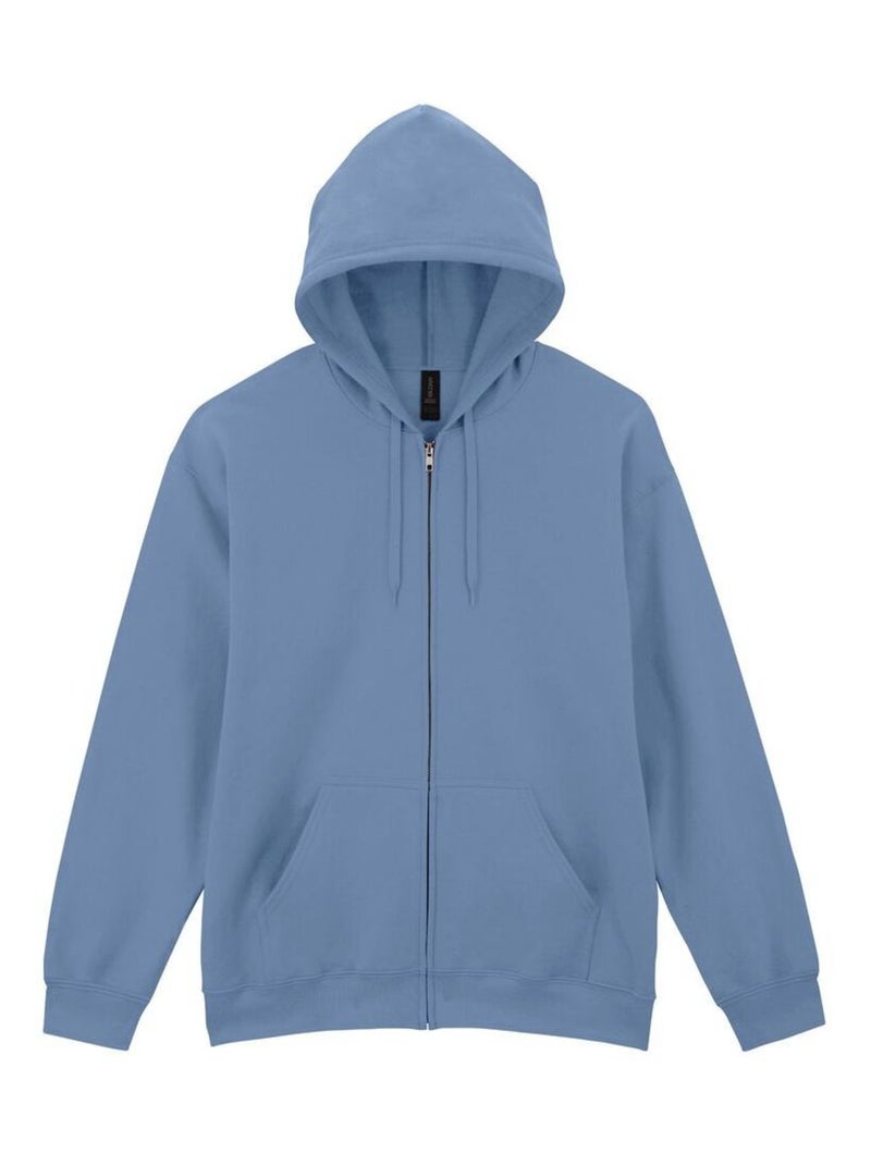 Gildan - Veste à capuche SOFTSTYLE Gris Bleu - Kiabi