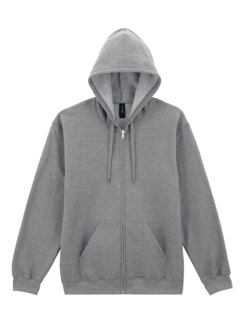 Gildan - Veste à capuche SOFTSTYLE Gris - Kiabi