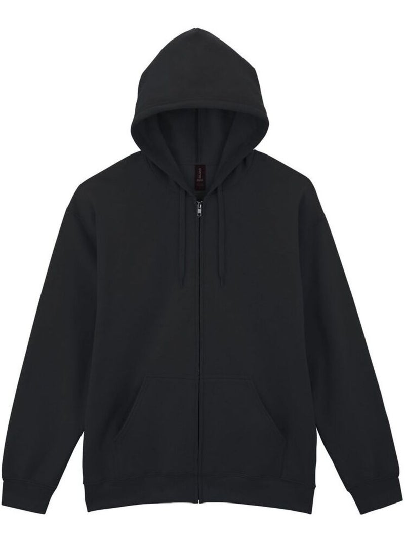 Gildan - Veste à capuche SOFTSTYLE Noir - Kiabi