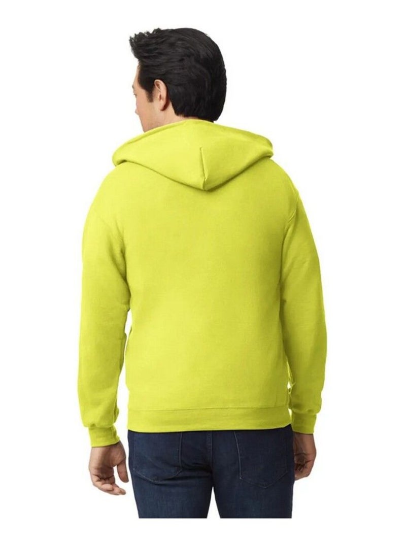 Gildan - Veste à capuche Vert fluo - Kiabi