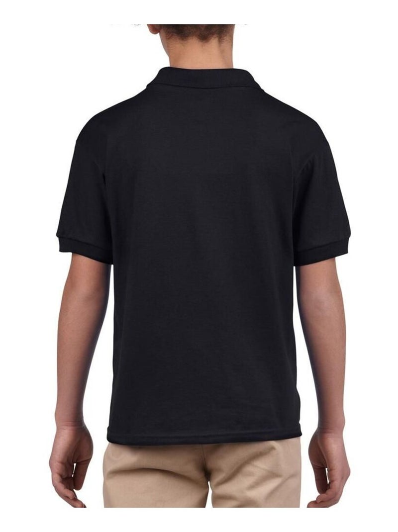 Gildan DryBlend - Polo unisexe Noir - Kiabi