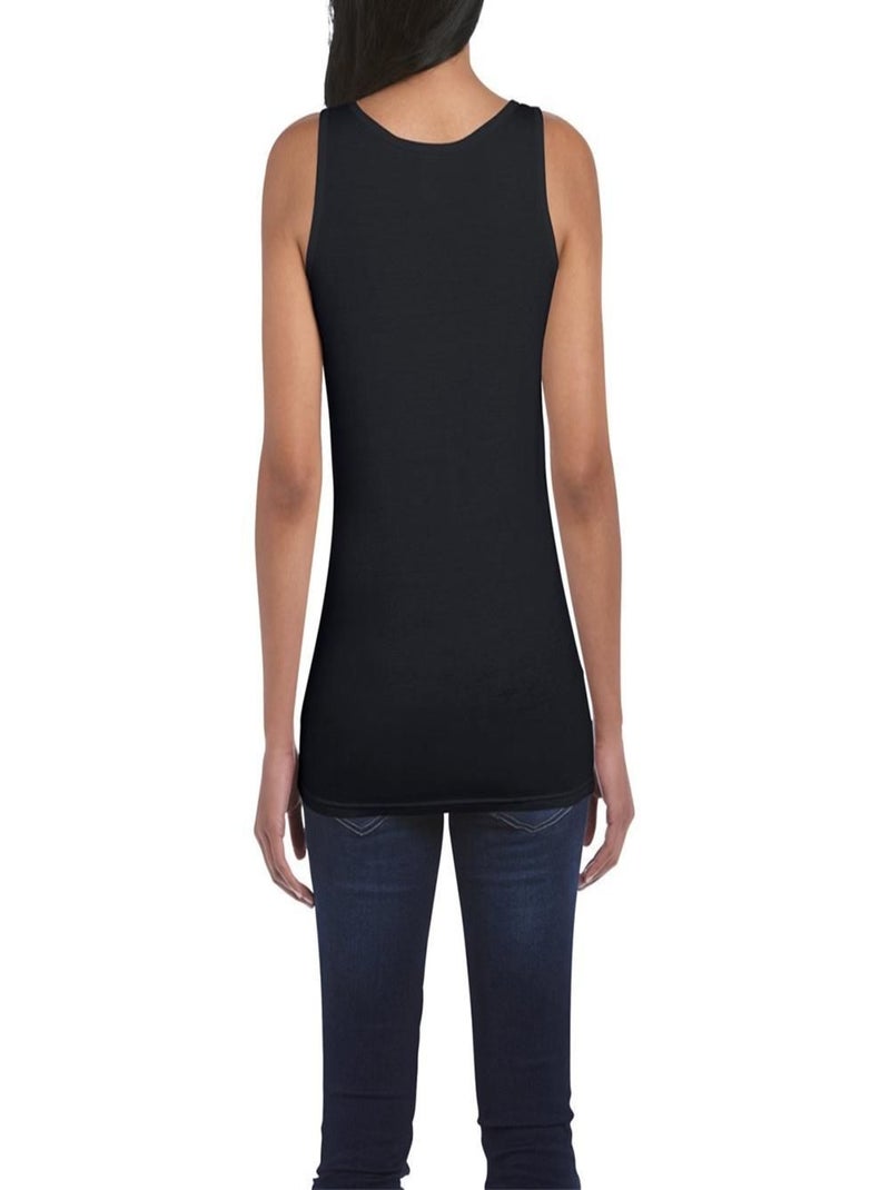 Gildan Gilet débardeur style doux pour femmes Noir - Kiabi