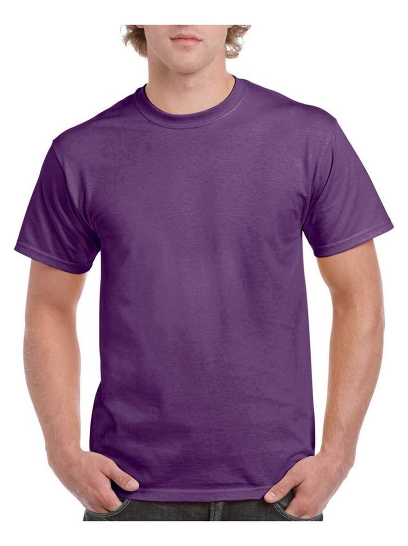 Gildan Hammer - T-shirt Violet - Kiabi