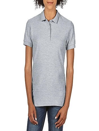 Gildan Polo Sport Double Pique en coton premium pour femmes/dames