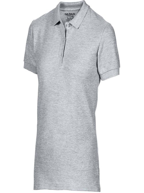 Gildan Polo Sport Double Pique en coton premium pour femmes/dames - Kiabi