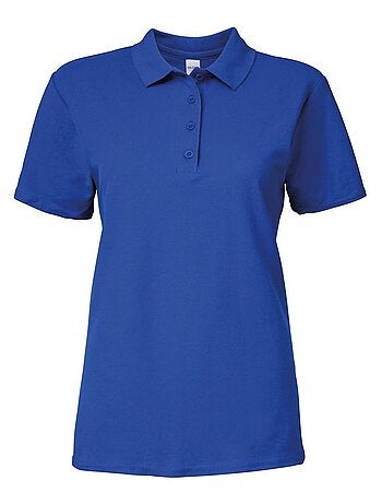 Gildan Softstyle Womens/Ladies - Polo à manches courtes en double piqué