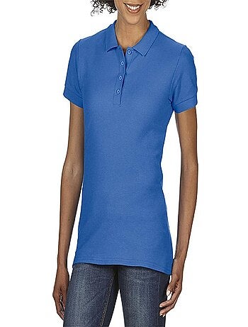 Gildan Softstyle Womens/Ladies - Polo à manches courtes en double piqué