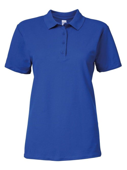 Gildan Softstyle Womens/Ladies - Polo à manches courtes en double piqué - Kiabi