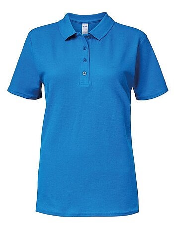 Gildan Softstyle Womens/Ladies - Polo à manches courtes en double piqué
