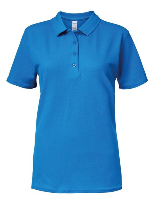 Gildan Softstyle Womens/Ladies - Polo à manches courtes en double piqué - Kiabi