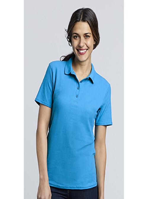 Gildan Softstyle Womens/Ladies - Polo à manches courtes en double piqué - Kiabi