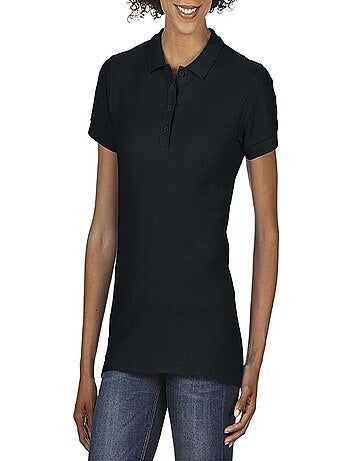 Gildan Softstyle Womens/Ladies - Polo à manches courtes en double piqué