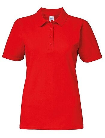 Gildan Softstyle Womens/Ladies - Polo à manches courtes en double piqué