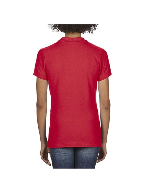 Gildan Softstyle Womens/Ladies - Polo à manches courtes en double piqué - Kiabi