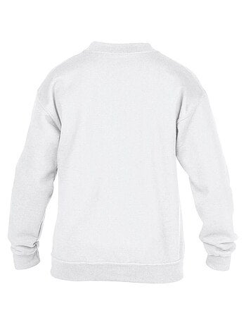 Gildan Sweat-shirt unisexe à col ras du cou en mélange lourd pour enfants