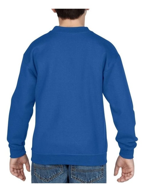 Gildan Sweat-shirt unisexe à col ras du cou en mélange lourd pour enfants - Kiabi