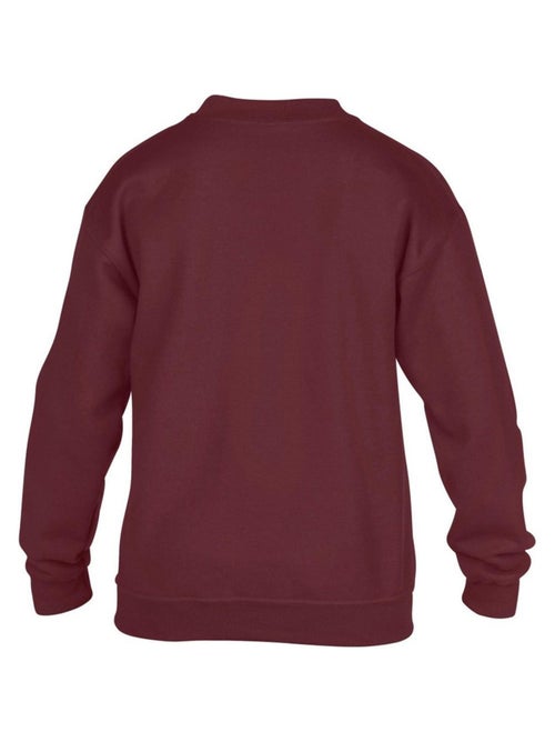 Gildan Sweat-shirt unisexe à col ras du cou en mélange lourd pour enfants - Kiabi