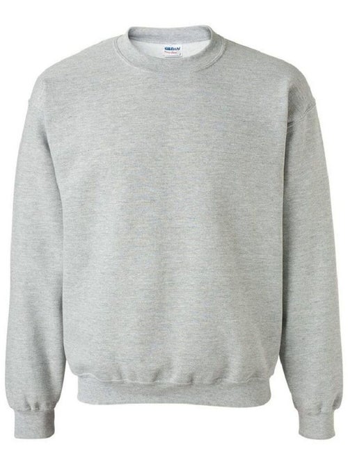 Gildan Sweat-shirt unisexe à col ras du cou en mélange lourd pour enfants - Kiabi