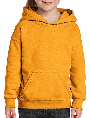 Gildan Sweatshirt à capuche unisexe pour enfants à forte teneur en fibres, Top / Hoodie