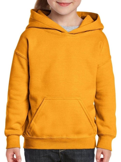 Gildan Sweatshirt à capuche unisexe pour enfants à forte teneur en fibres, Top / Hoodie - Kiabi