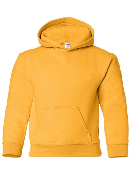 Gildan Sweatshirt à capuche unisexe pour enfants à forte teneur en fibres, Top / Hoodie - Kiabi