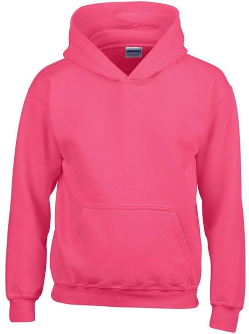 Gildan Sweatshirt à capuche unisexe pour enfants à forte teneur en fibres, Top / Hoodie - Kiabi