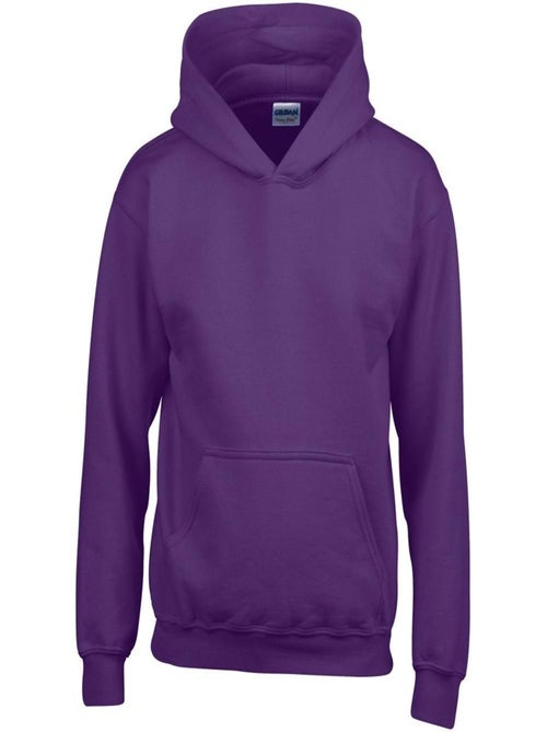 Gildan Sweatshirt à capuche unisexe pour enfants à forte teneur en fibres, Top / Hoodie - Kiabi Gildan Sweatshirt à capuche unisexe pour enfants à forte teneur en fibres, Top / Hoodie - Kiabi