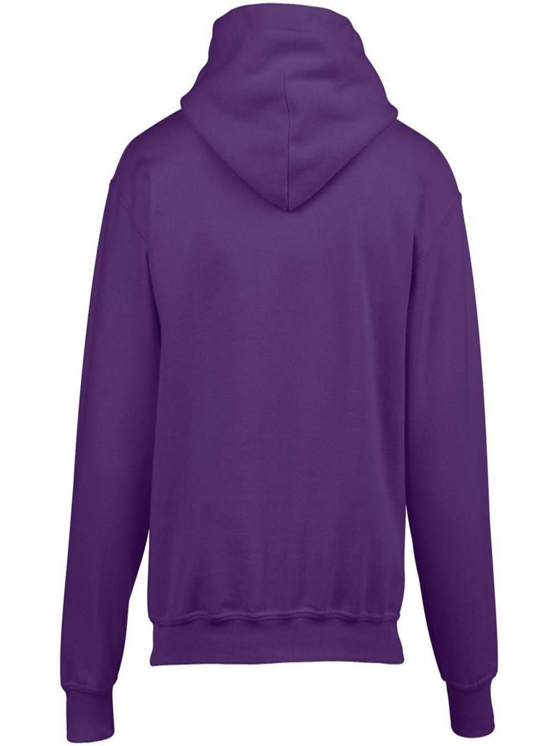 Gildan Sweatshirt à capuche unisexe pour enfants à forte teneur en fibres, Top / Hoodie Violet - Kiabi