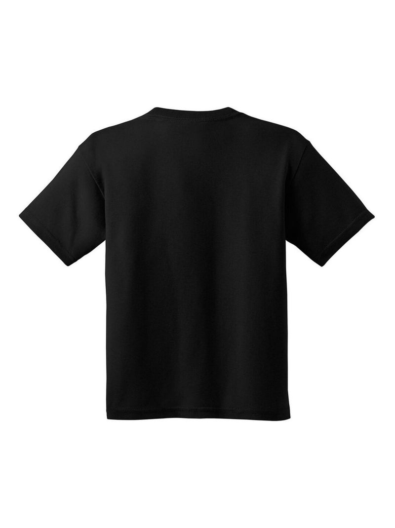 Gildan T-shirt unisexe en coton lourd pour jeunes Noir - Kiabi
