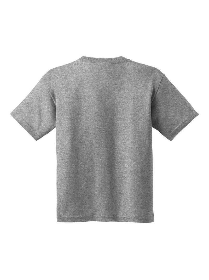 Gildan T-shirt unisexe en coton lourd pour jeunes Noir Gris - Kiabi