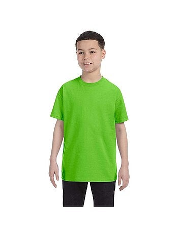 Gildan T-shirt unisexe en coton lourd pour jeunes