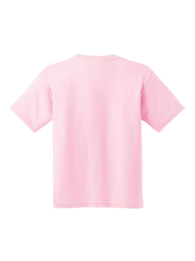 Gildan T-shirt unisexe style doux pour enfants Rose clair - Kiabi