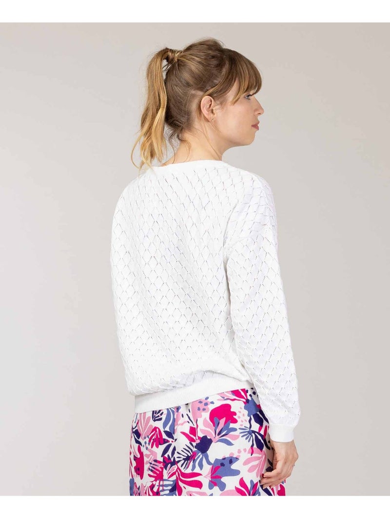 Gilet - Terre de Marins Blanc - Kiabi