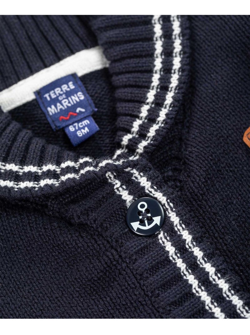Gilet - Terre de Marins Bleu Bleu - Kiabi