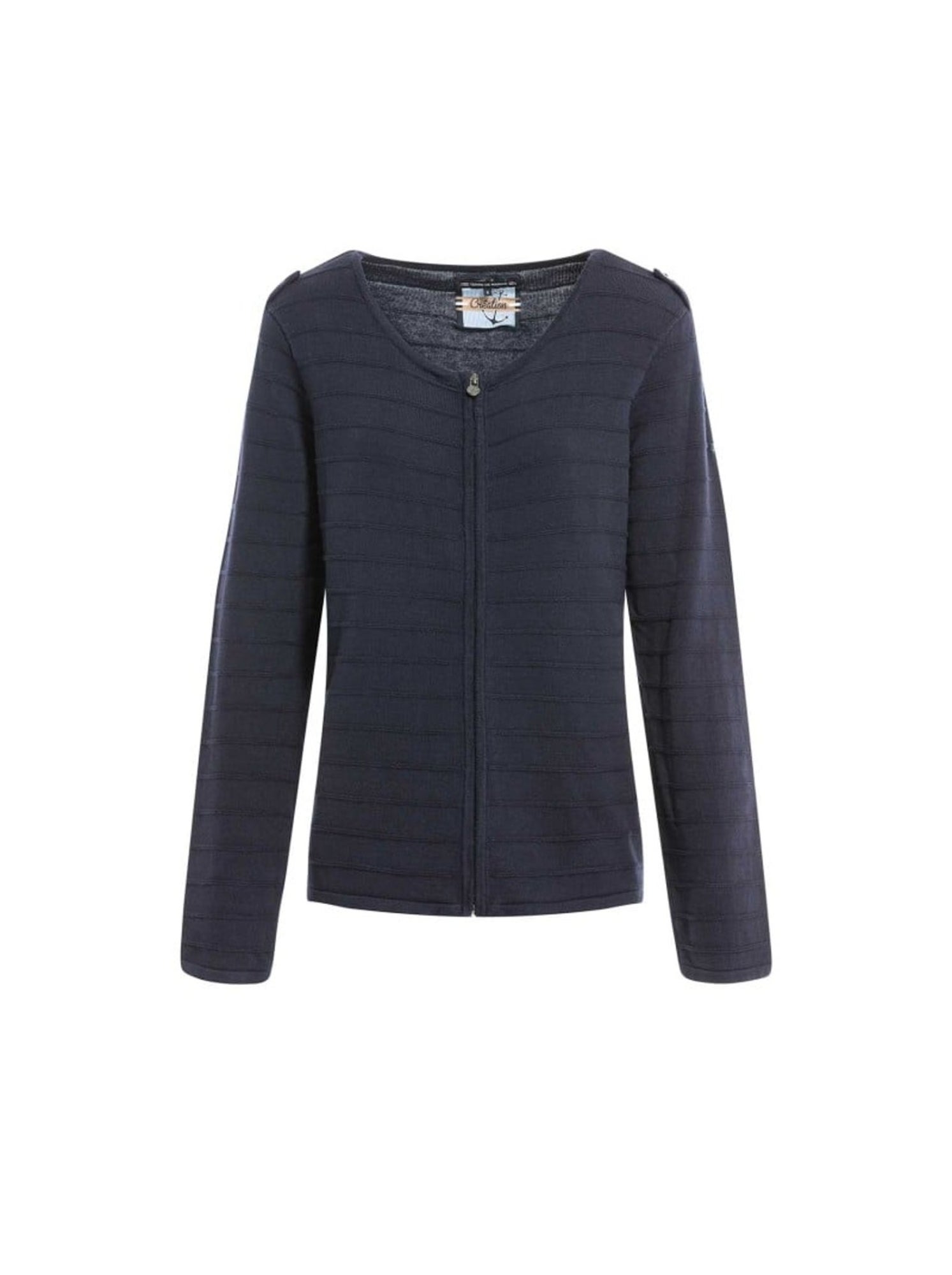 Gilet Terre De Marins Gris - Taille 7 Ans - Thème Marin - Occasion Très Bon état