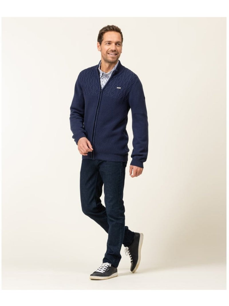 Gilet - Terre de Marins Bleu marine - Kiabi