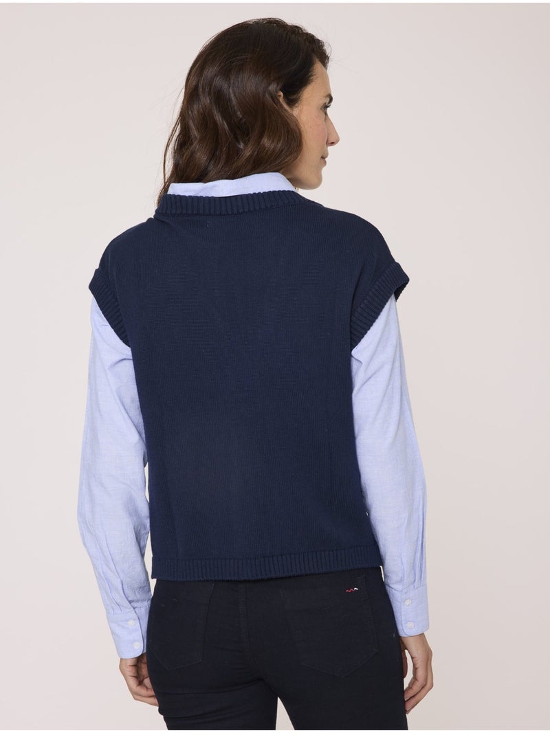 Gilet - Terre de Marins Bleu - Kiabi
