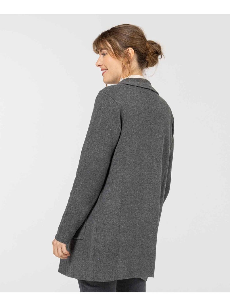 Gilet - Terre de Marins Gris - Kiabi