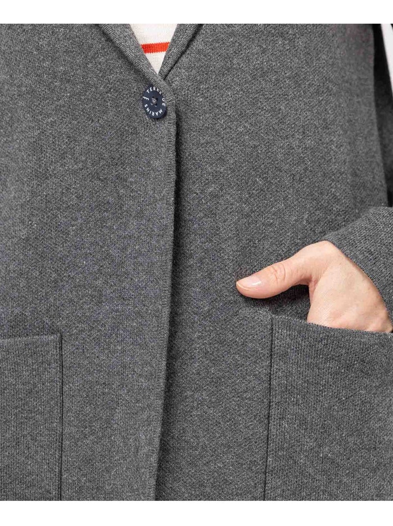 Gilet - Terre de Marins Gris - Kiabi