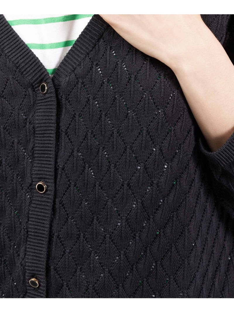 Gilet - Terre de Marins Noir - Kiabi