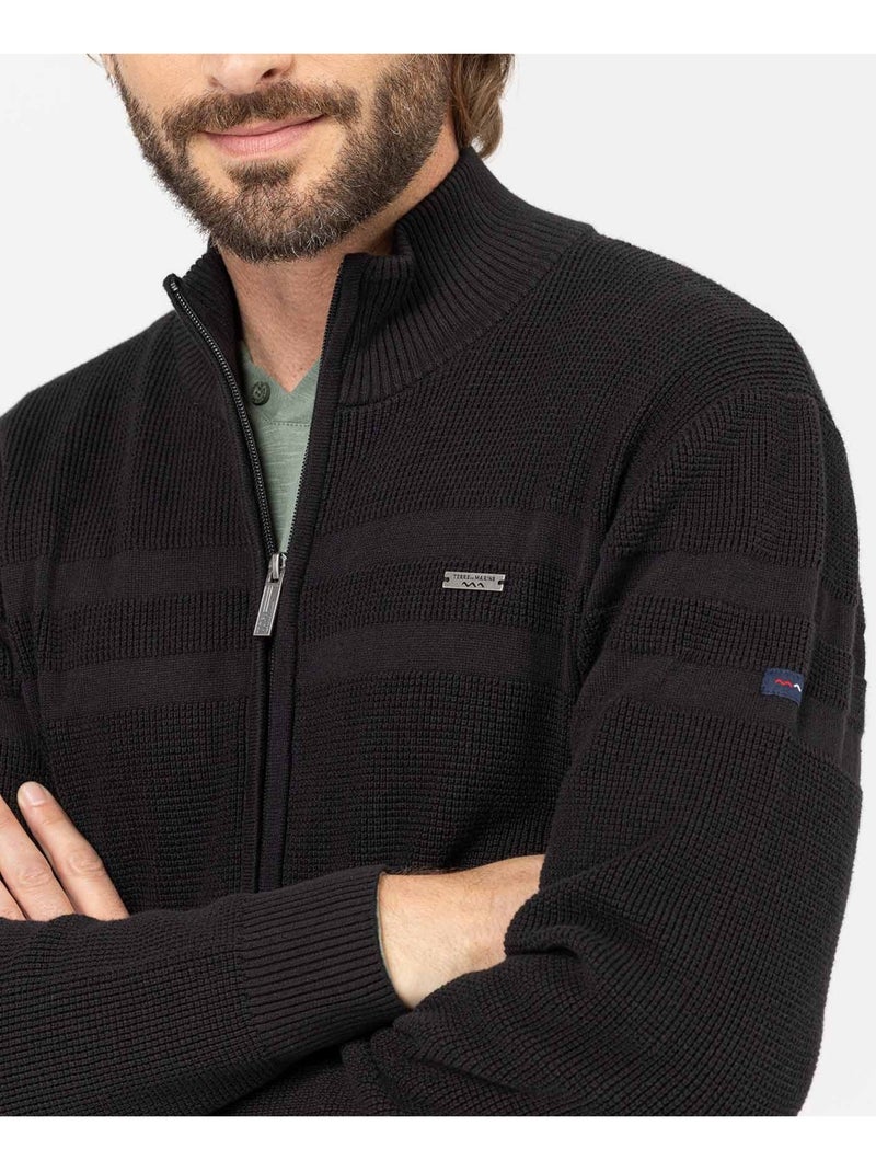 Gilet - Terre de Marins Noir - Kiabi