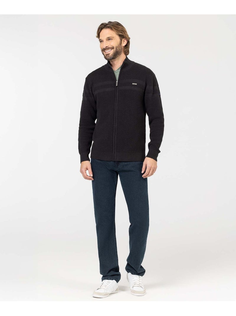 Gilet - Terre de Marins Noir - Kiabi